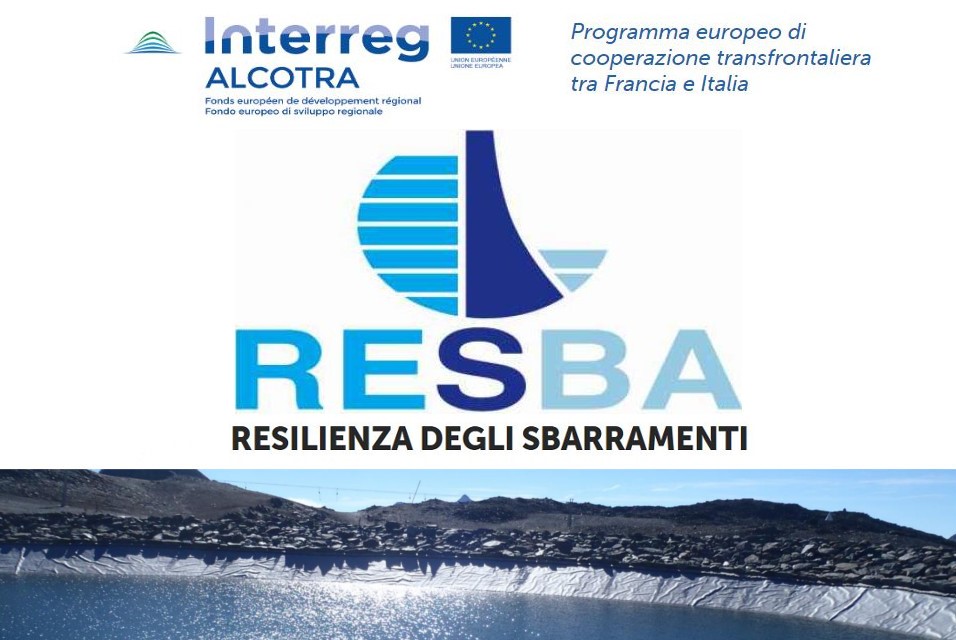 Presas y embalses entre Italia y Francia, el proyecto RESBA promueve la resiliencia y una cultura de prevención.